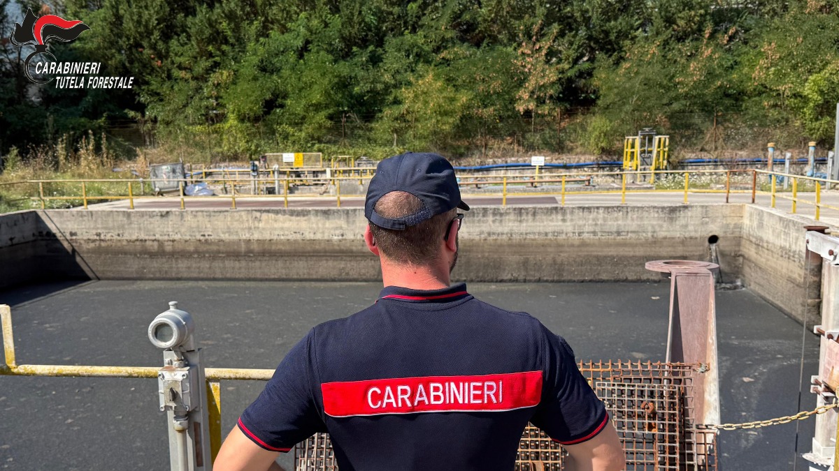 Depuratore di Nusco sequestrato dai Carabinieri Forestali: «Gravi violazioni delle norme ambientali» - 