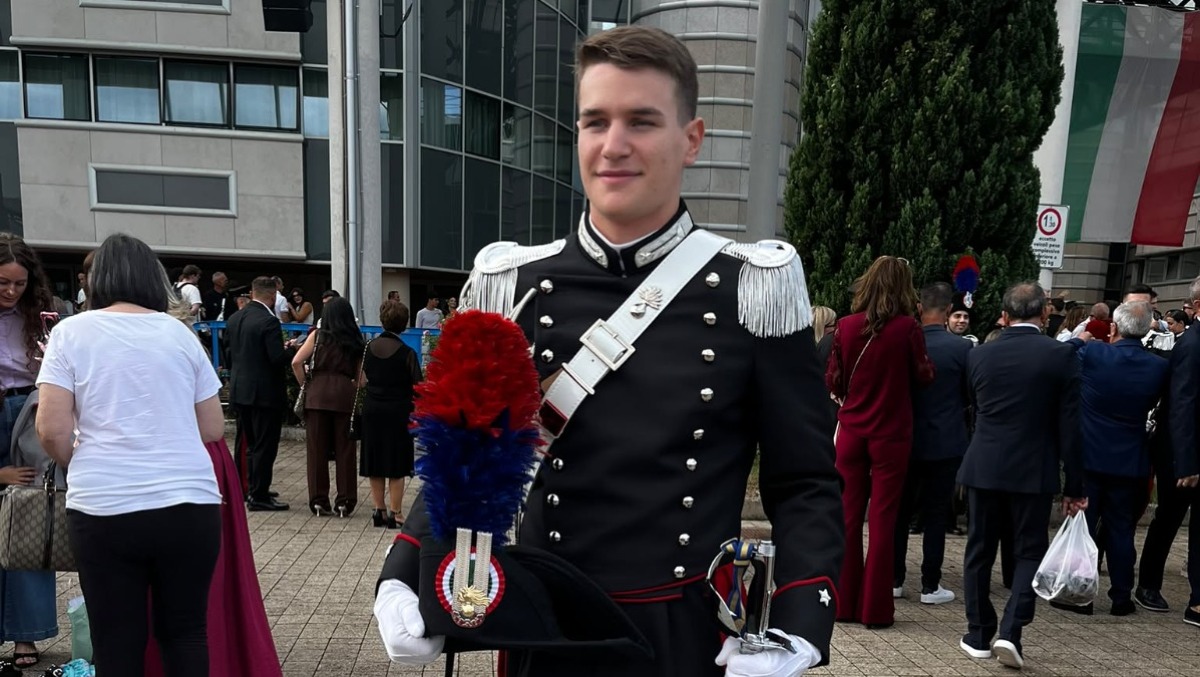 Alessio Falzarano, a 22 anni il giuramento da Maresciallo dei Carabinieri - 