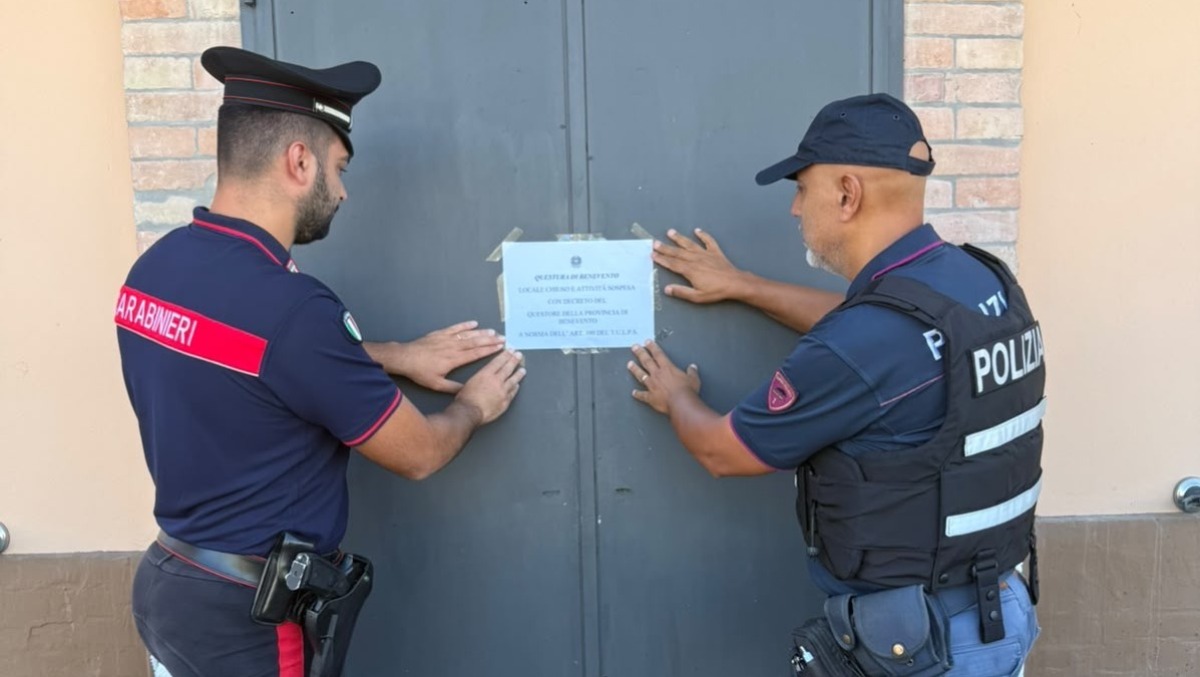 Rissa con coltello al Rione Ferrovia, locale chiuso per sette giorni - 