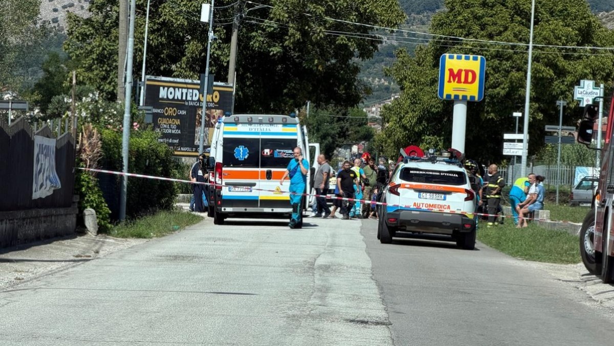 Grave incidente a Montesarchio in via San Martino: diverse le persone ferite - 