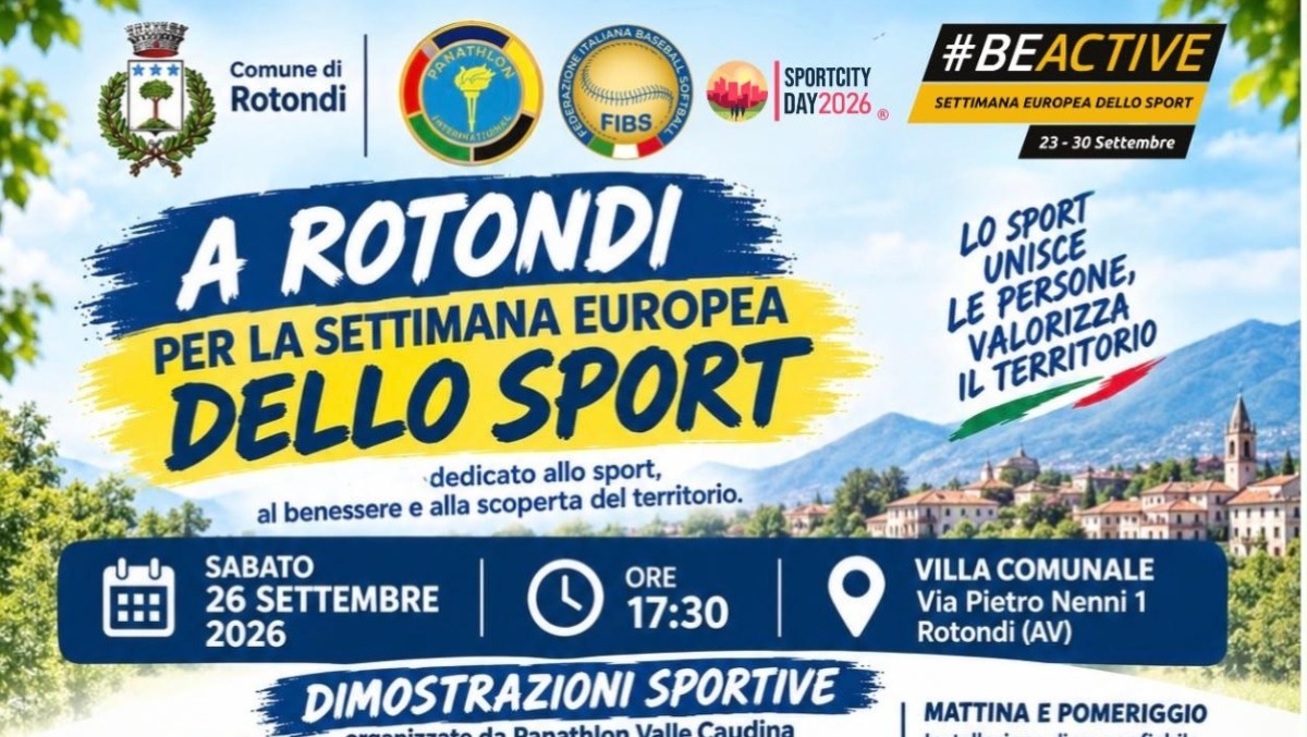 Rotondi celebra la Settimana Europea dello Sport - 