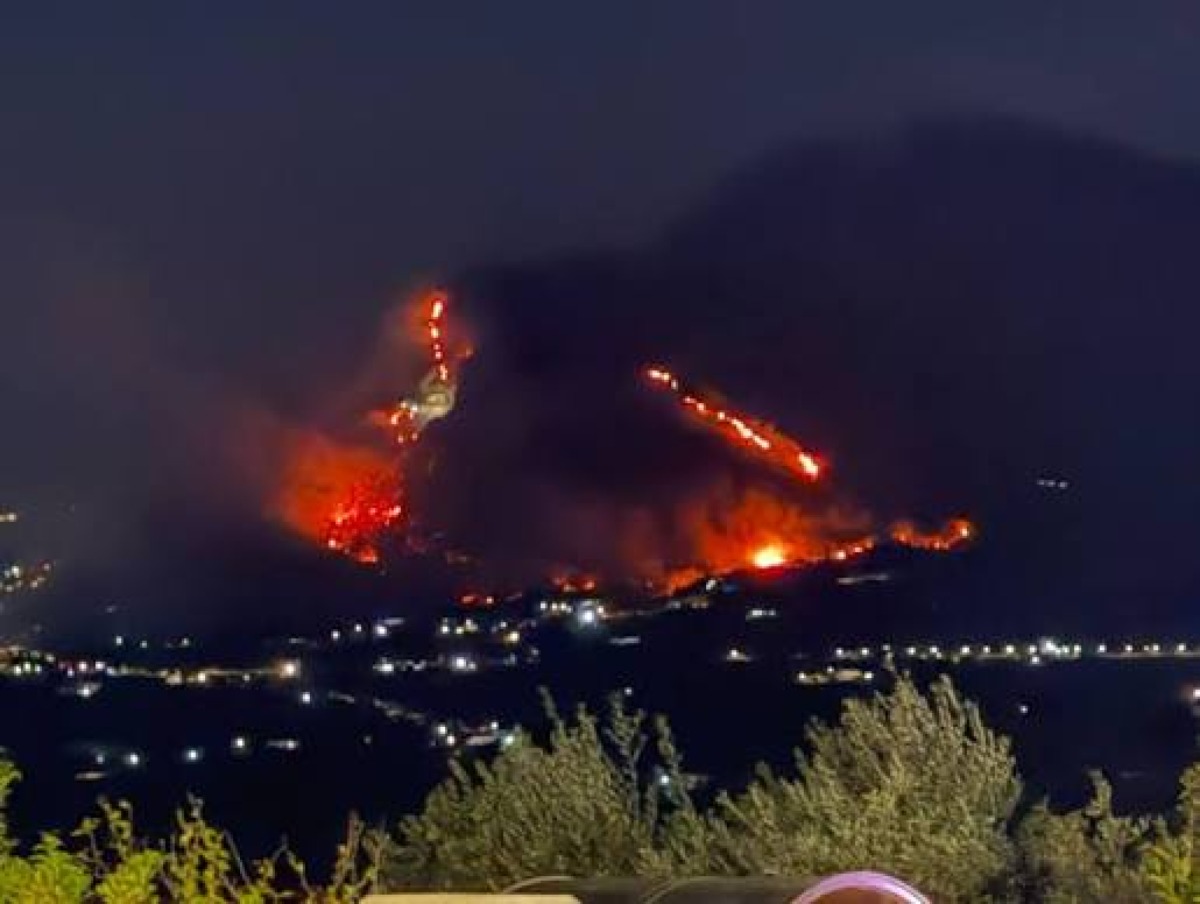 Roghi sul Taburno, Lombardi: «Solidarietà e accertare le responsabilità» - 