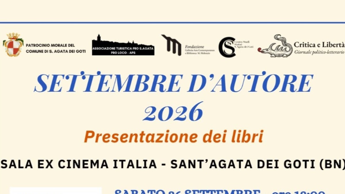 «Settembre d’Autore», il finale è dedicato a Draghi e Tortora - 