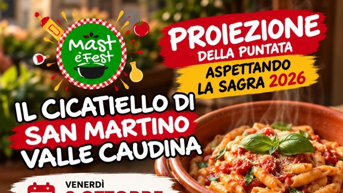 Il cicatiello di San Martino Valle Caudina arriva su Amazon Prime Video - 