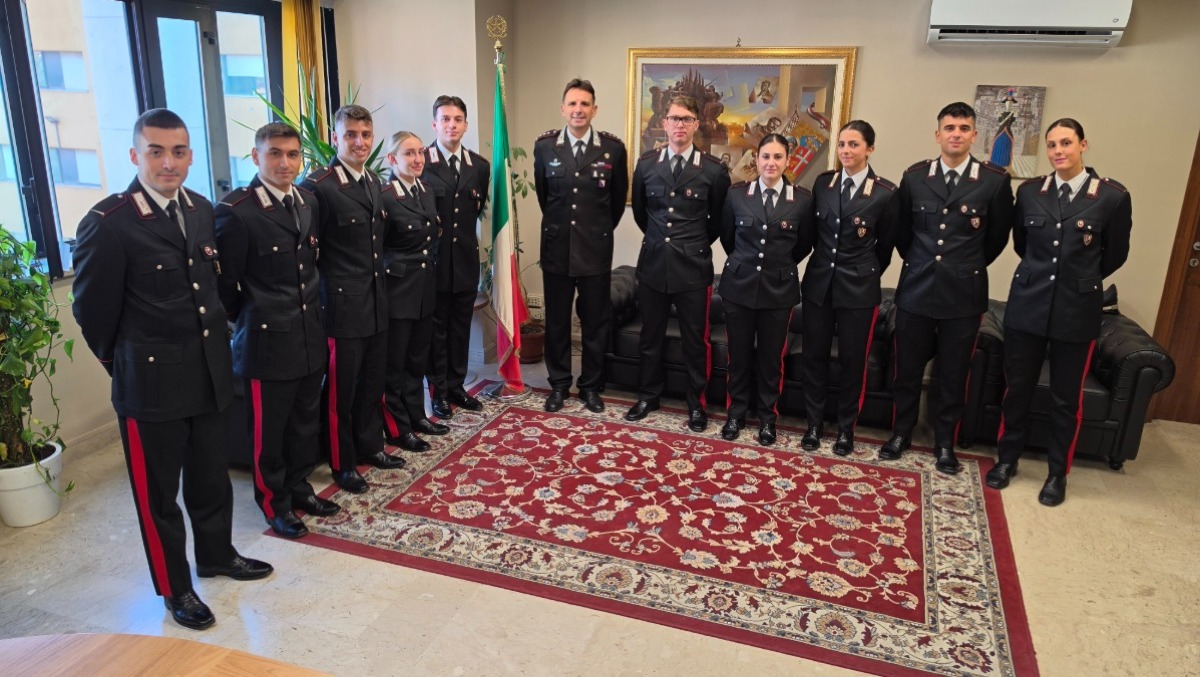 Avellino, dieci Allievi Marescialli dei Carabinieri iniziano il tirocinio operativo - 