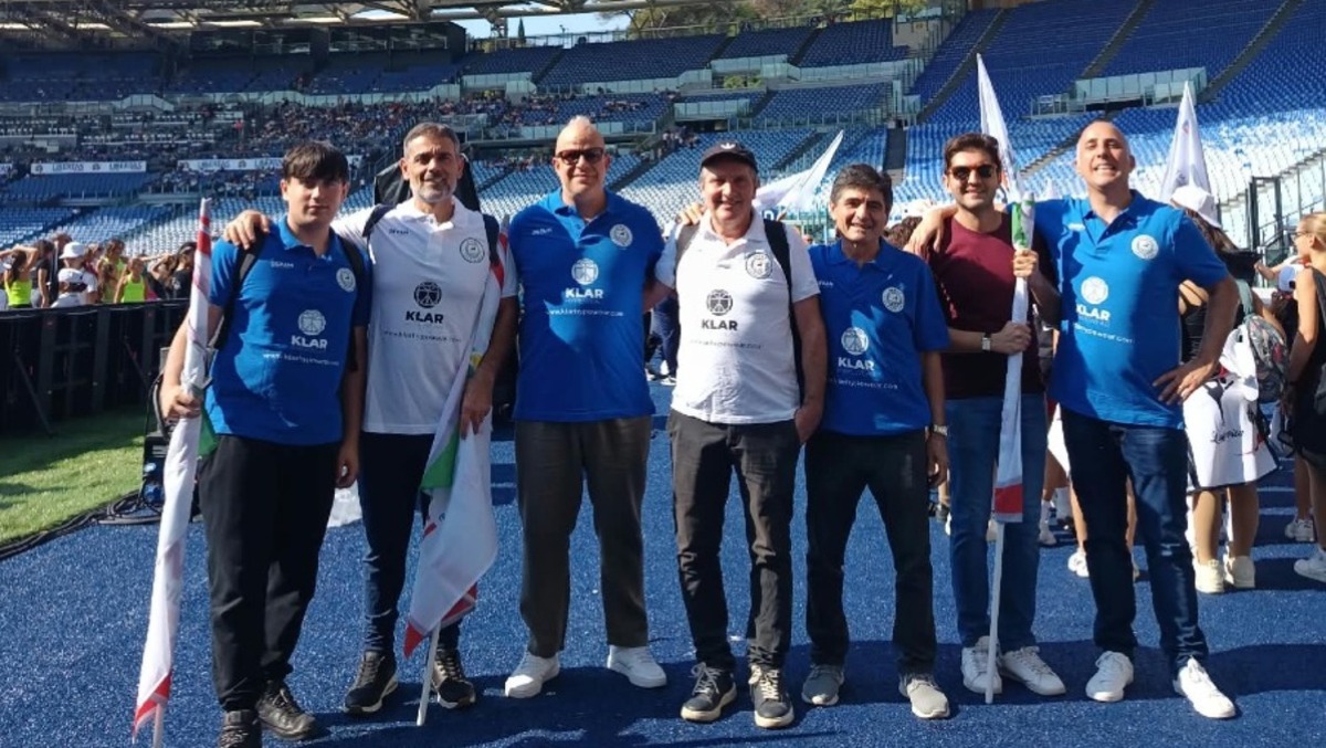Cervinara. Squadra del Valle sul tetto della Libertas: premiata all’Olimpico di Roma - 