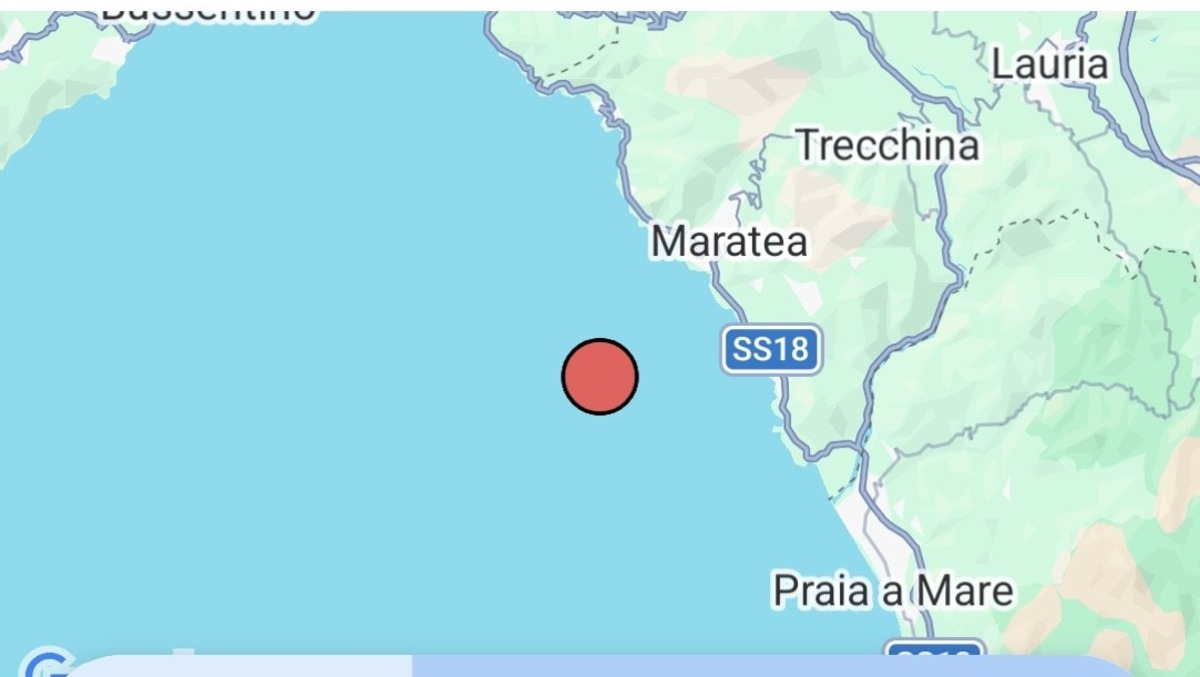Terremoto nel Golfo di Policastro, scossa di magnitudo 3.1 - 