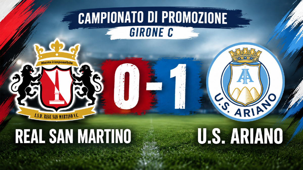 Il Real San Martino cade nel finale e interrompe l’imbattibilità - 