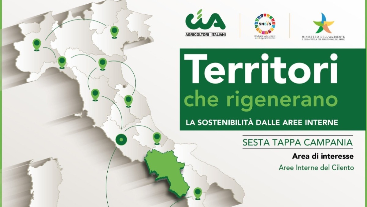 Vallo della Lucania, il 21 ottobre la tappa di “Territori che rigenerano” - 
