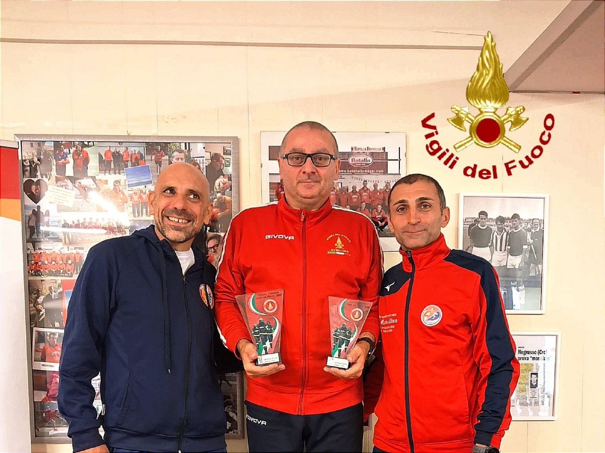 Vigili del Fuoco, Trionfo Campano al Campionato Italiano di Podismo. - 