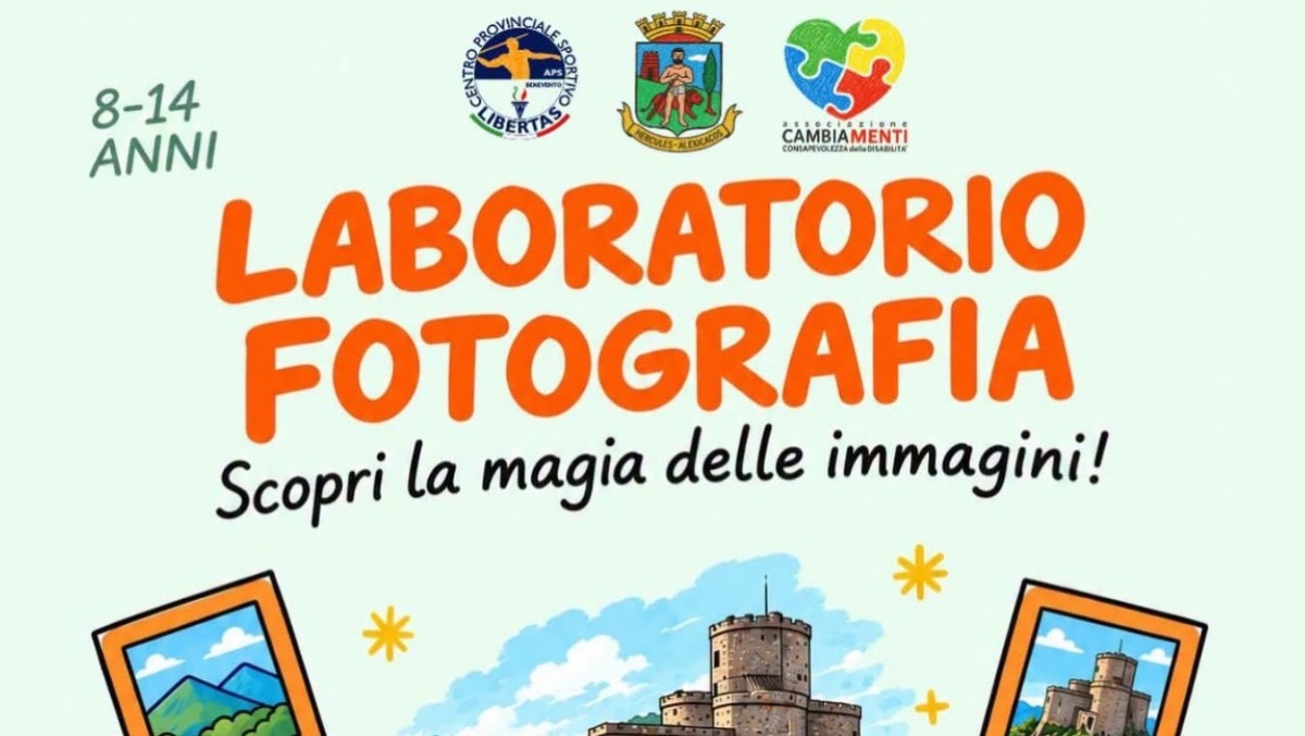 Montesarchio, al via il Laboratorio di Fotografia gratuito per ragazzi dagli 8 ai 14 anni - 