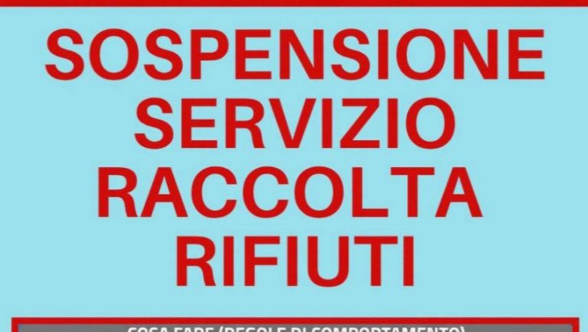 Domani stop alla raccolta dei rifiuti a Cervinara e San Martino Valle Caudina - 