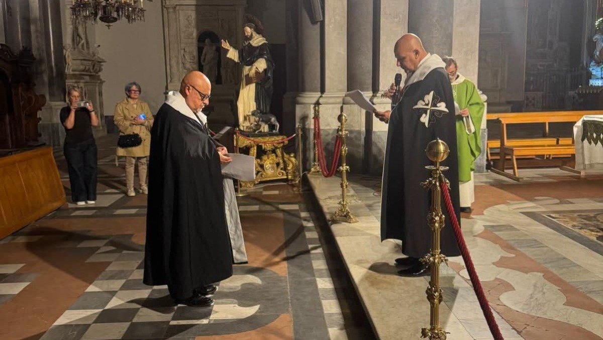 Alessandro Covino professa nella Milizia di Gesù Cristo - 