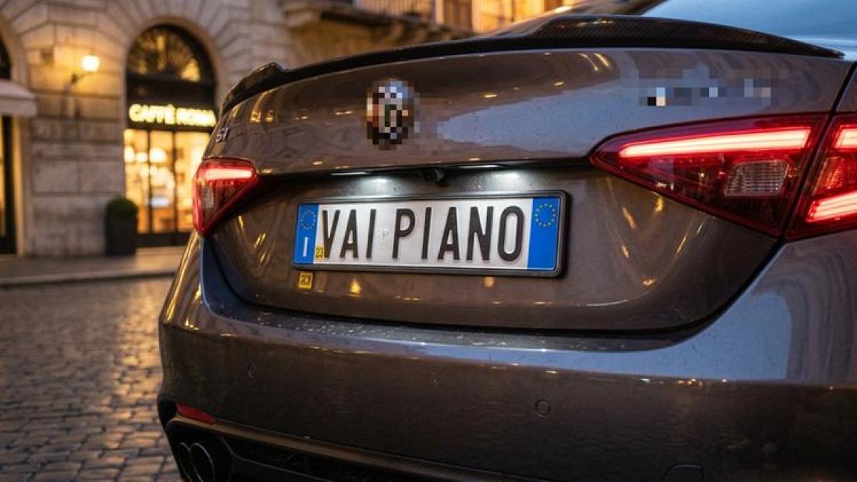 Targhe personalizzate, in Italia costeranno 600 euro - 