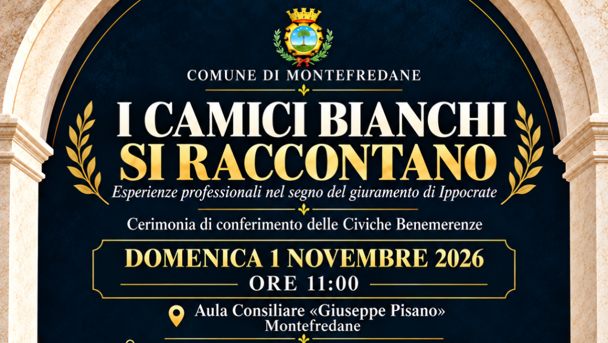 Montefredane celebra sette medici con le Civiche Benemerenze - 
